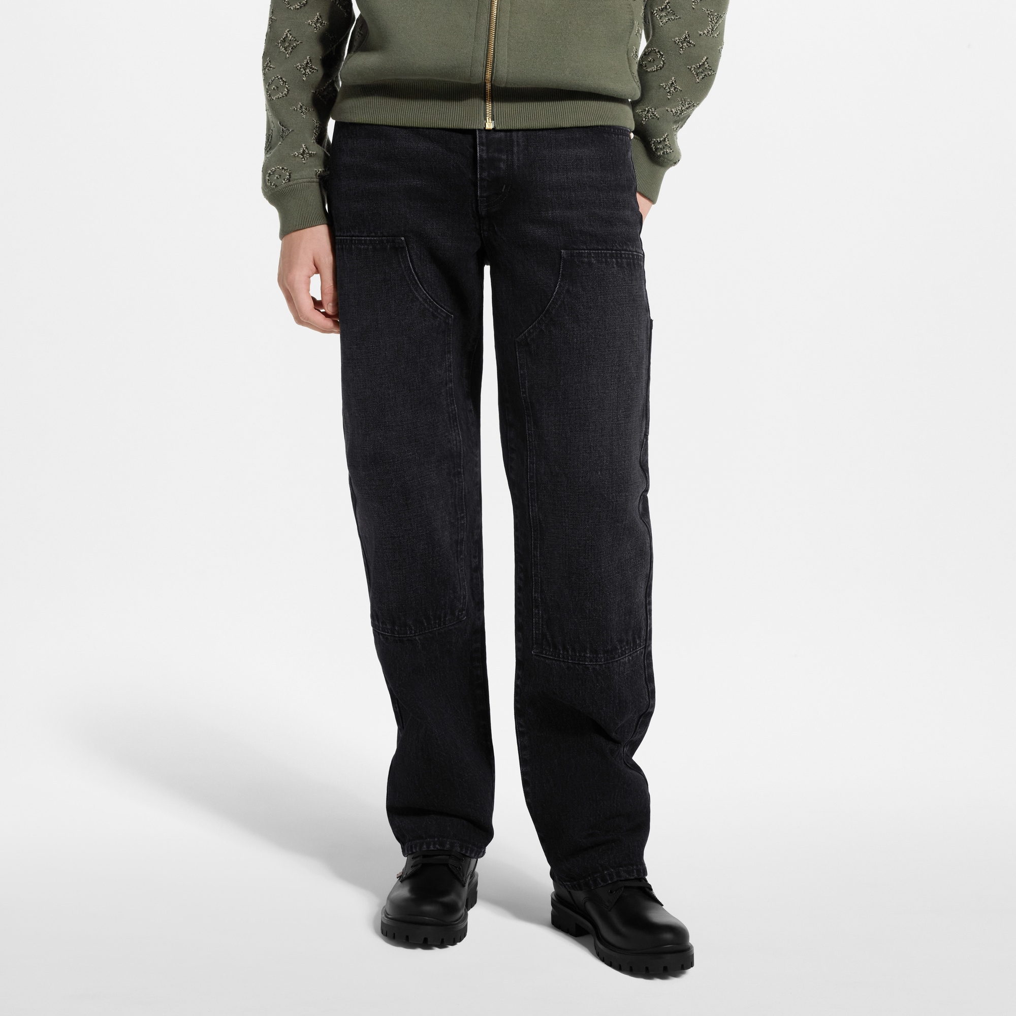 LV Carpenter Denim Pants - Men - Ready-to-Wear | LOUIS VUITTON ®